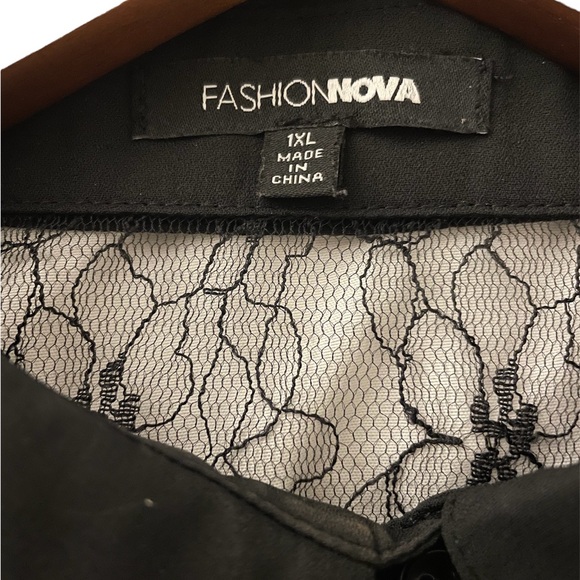 FASHIONNOVA AMARA LACE TOP - Picture 4 of 5